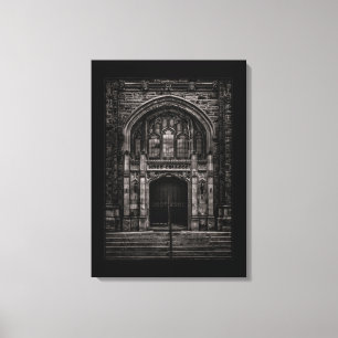 Knox-Uni-Eingang Nr. 1 mit Grenze Leinwanddruck