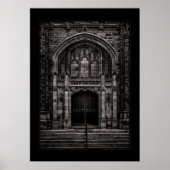 Knox-Uni-Eingang Nr. 1 mit Grenze Poster (Vorne)