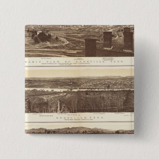 Knoxville, Chattanooga Button (Vorderseite)