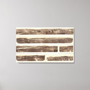 Knoxville, Chattanooga Leinwanddruck