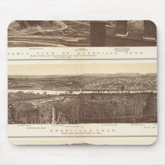 Knoxville, Chattanooga Mousepad (Vorne)