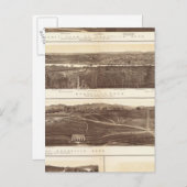 Knoxville, Chattanooga Postkarte (Vorne/Hinten)