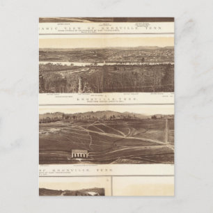 Knoxville, Chattanooga Postkarte