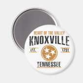 Knoxville Magnet (Vorderseite/Rückseite)