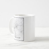 Knoxville Map Kaffeetasse (Vorderseite Links)