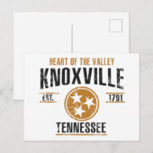 Knoxville Postkarte (Vorne/Hinten)