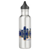 Knoxville Skyline Edelstahlflasche (Links)