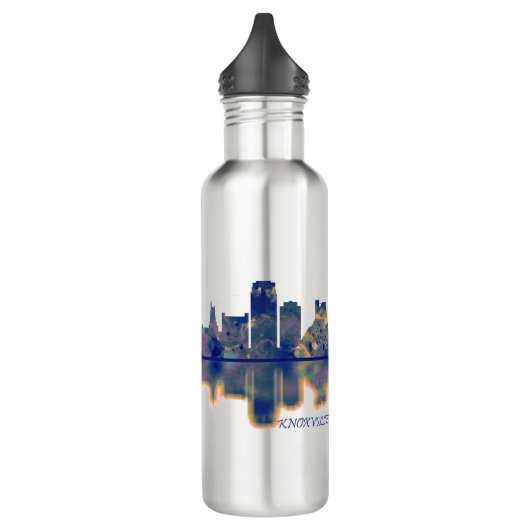 Knoxville Skyline Edelstahlflasche (Links)