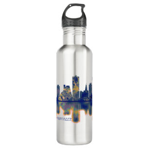 Knoxville Skyline Edelstahlflasche
