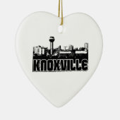 Knoxville-Skyline Keramikornament (Rechts)