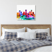 Knoxville Skyline Leinwanddruck (Insitu (Schlafzimmer))