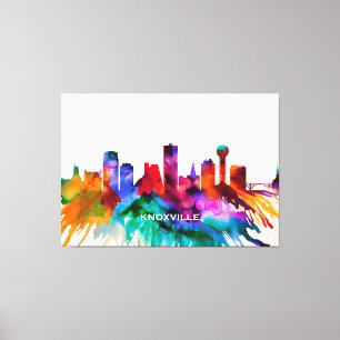 Knoxville Skyline Leinwanddruck