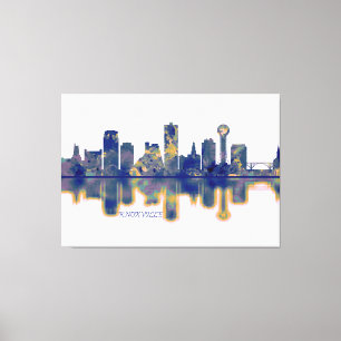 Knoxville Skyline Leinwanddruck