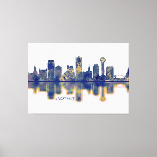 Knoxville Skyline Leinwanddruck (Vorderseite)