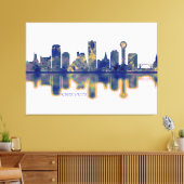 Knoxville Skyline Leinwanddruck (Insitu (Wohnzimmer))