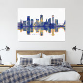 Knoxville Skyline Leinwanddruck (Insitu (Schlafzimmer))