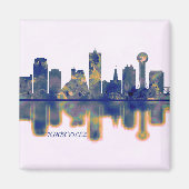 Knoxville Skyline Magnet (Vorne)