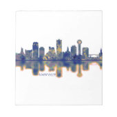 Knoxville Skyline Notizblock (Vorderseite)