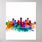 Knoxville Skyline Poster (Vorne)