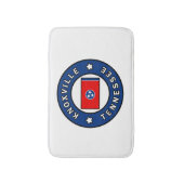 Knoxville Tennessee Badematte (Vorderseite Vertikal)