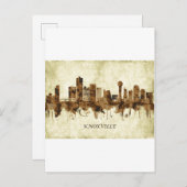 Knoxville Tennessee City Einladungspostkarte (Vorne/Hinten)