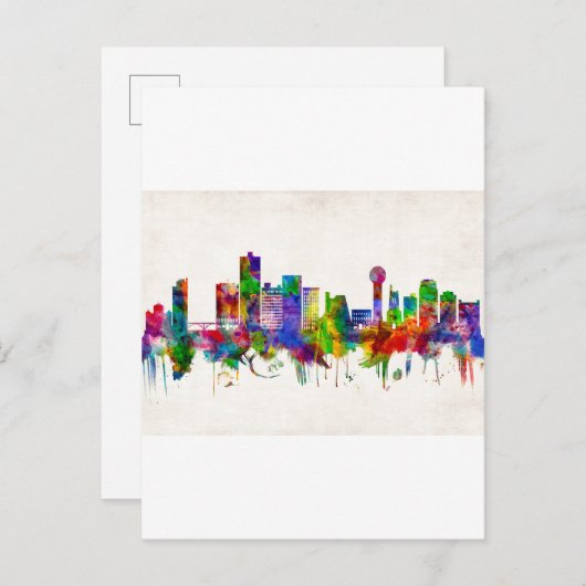 Knoxville Tennessee Einladungspostkarte (Vorne/Hinten)