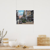 Knoxville Tennessee Gay Street Poster (Küche)