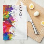 Knoxville Tennessee Geschirrtuch (Viertel Falte)