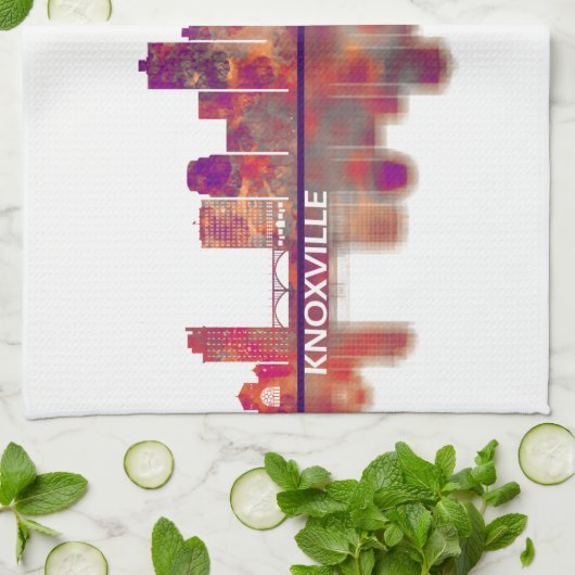 Knoxville Tennessee Geschirrtuch (Gefaltet)