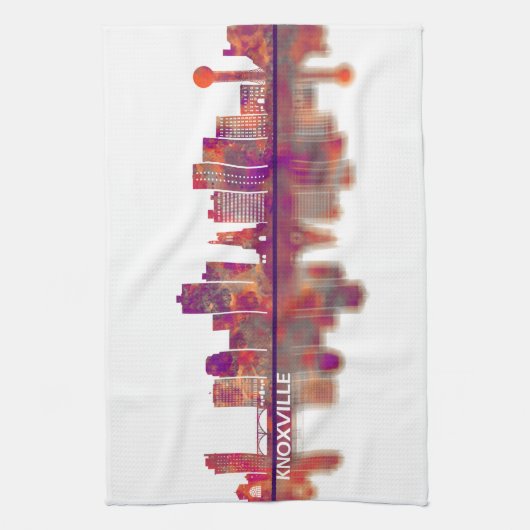 Knoxville Tennessee Geschirrtuch (Vertikal)
