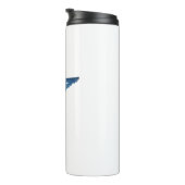 Knoxville, Tennessee, Holzkörner Thermosbecher (Nach rechts gedreht)