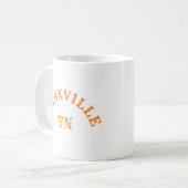 Knoxville, Tennessee Kaffeetasse (Vorderseite Links)