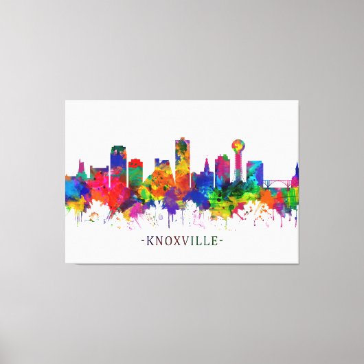 Knoxville Tennessee Leinwanddruck (Vorderseite)
