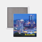 Knoxville Tennessee-Magnet Magnet (Vorderseite/Rückseite)