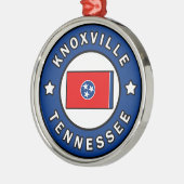 Knoxville Tennessee Ornament Aus Metall (Links)