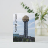 Knoxville Tennessee Postkarte (Stehend Vorderseite)