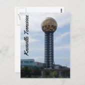 Knoxville Tennessee Postkarte (Vorne/Hinten)