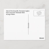 Knoxville, Tennessee, USA Postkarte (Rückseite)