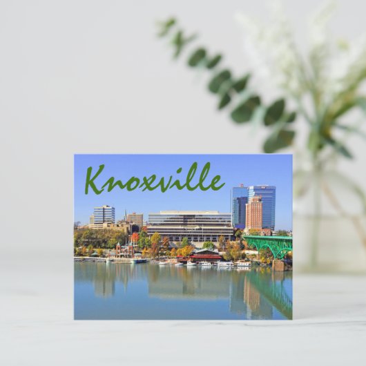 Knoxville, Tennessee, USA Postkarte (Stehend Vorderseite)