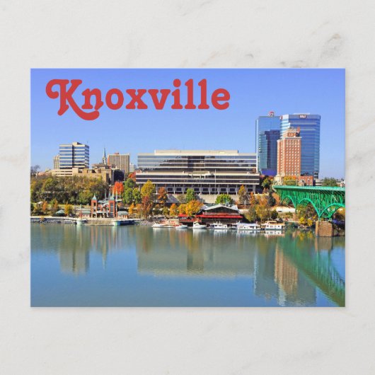 Knoxville, Tennessee, USA Postkarte (Vorderseite)