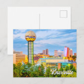 Knoxville, Tennessee, USA Postkarte (Vorne/Hinten)