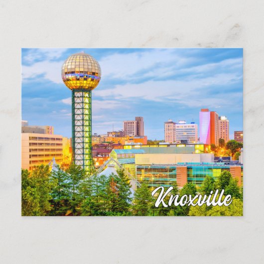 Knoxville, Tennessee, USA Postkarte (Vorderseite)