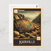 Knoxville, Tennessee | VINTAG Postkarte (Vorne/Hinten)