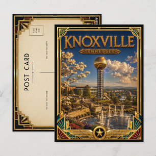 Knoxville Tennessee Vintage Art Deco Golden Age Postkarte