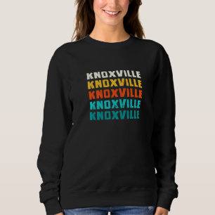 Knoxville Tennessee Vintage Tn Retro Collection Am Sweatshirt