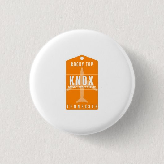 Knoxville, TN Gameday-Knopf Button (Vorderseite)