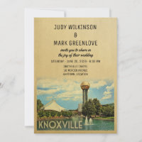 Knoxville Wedding Einladung Tennessee