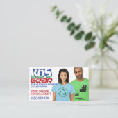 KNS Transplantationsgetriebe-Visitenkarte Visitenkarte (Stehend Vorderseite)