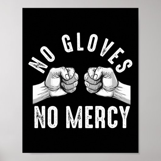 Knuckle Boxing Männer Faustkampf Knuckle Fighte Poster (Vorne)