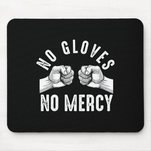 Knuckle Boxing Männer Faustkampf Knuckle Fighter Mousepad (Vorne)